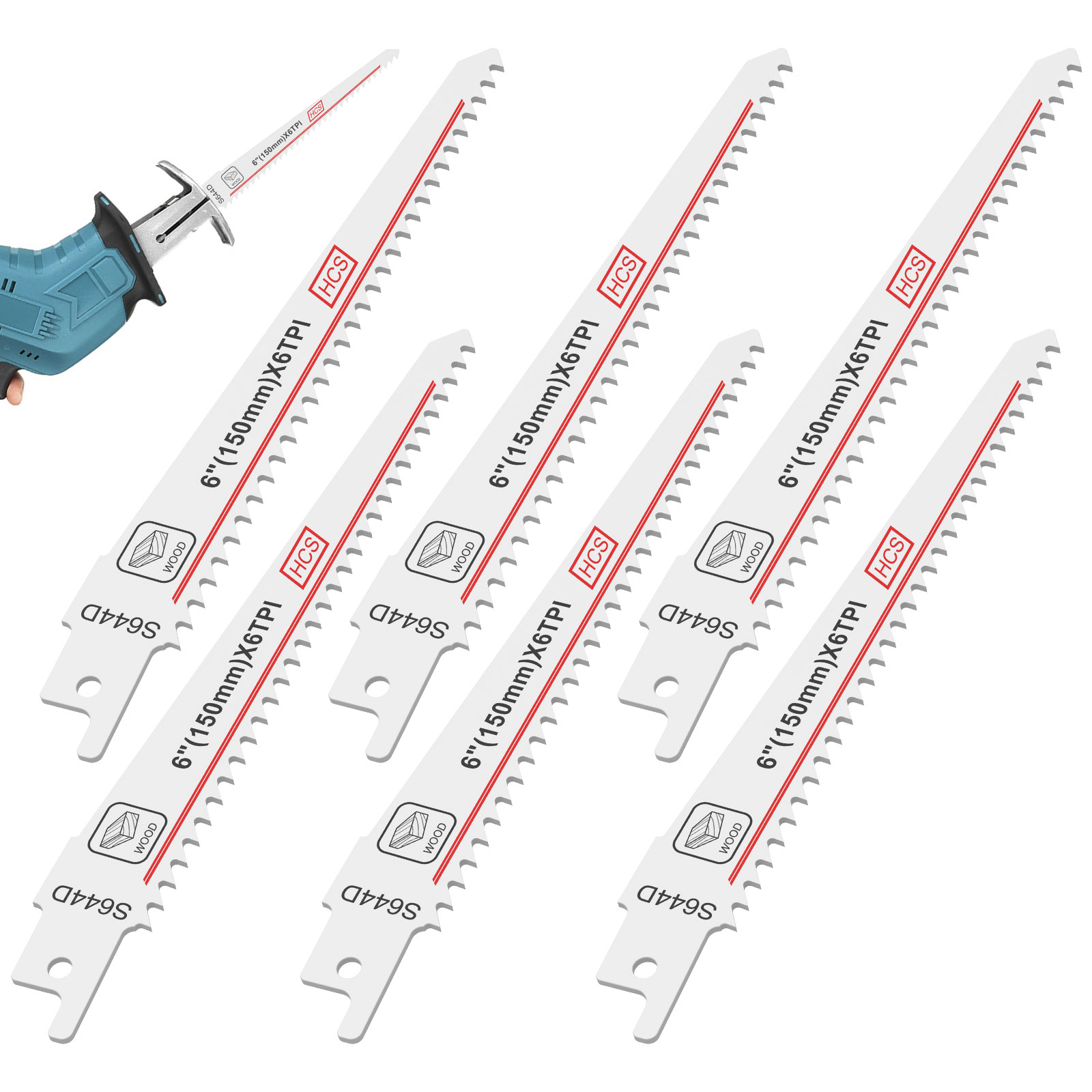 Metal Saw Reciprocating - 5Pcs Reciprocating Saw HCS Blades Saber