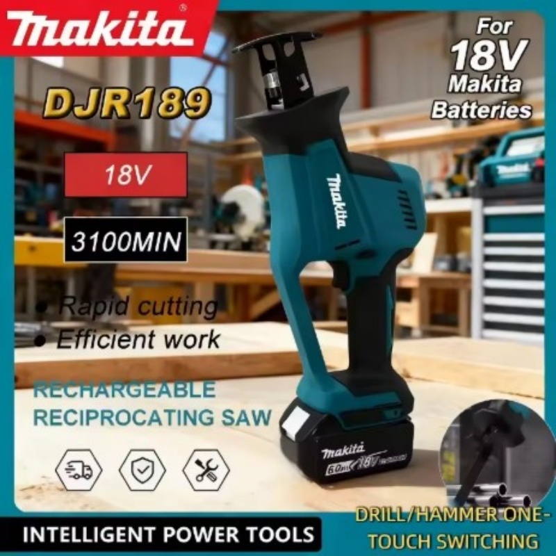 Metal Saw Reciprocating - Makita DJR189 Cordless Reciprocating Saw Brushless