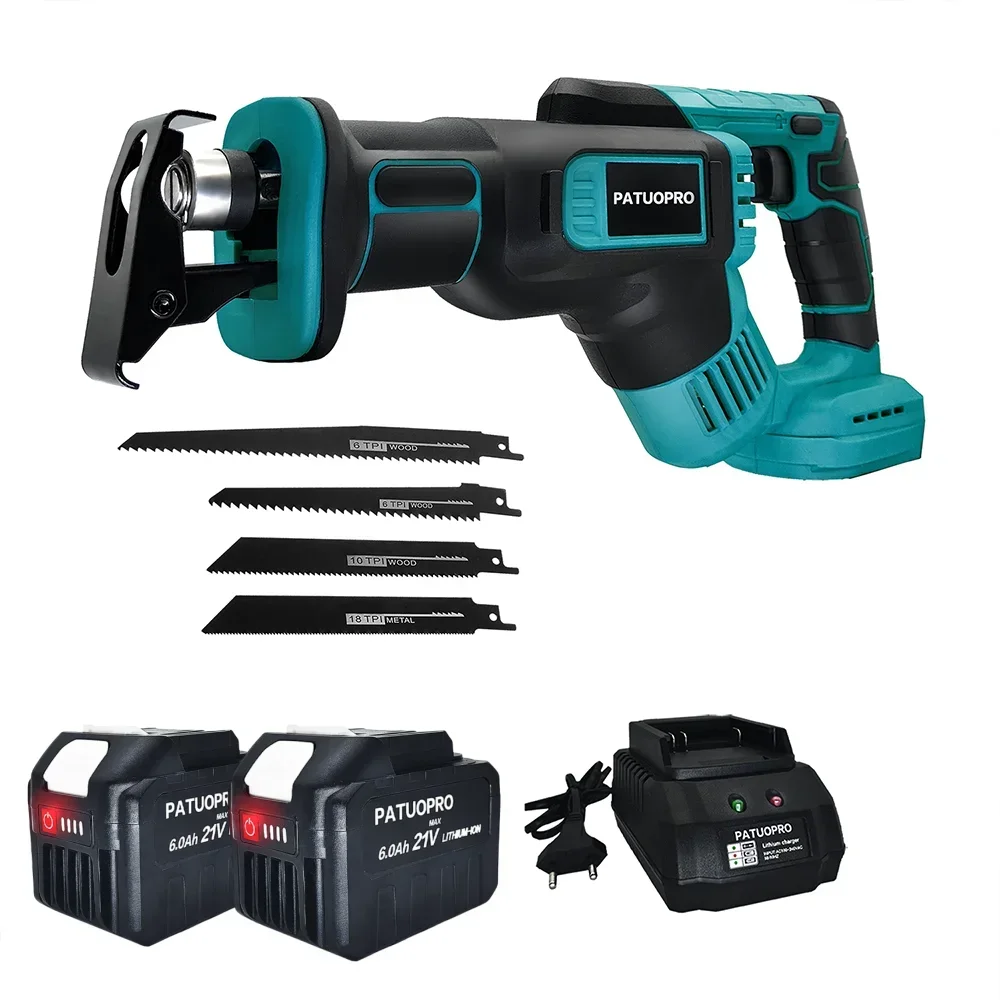 Metal Saw Reciprocating - 18V Cordless Electric Reciprocating Saw With