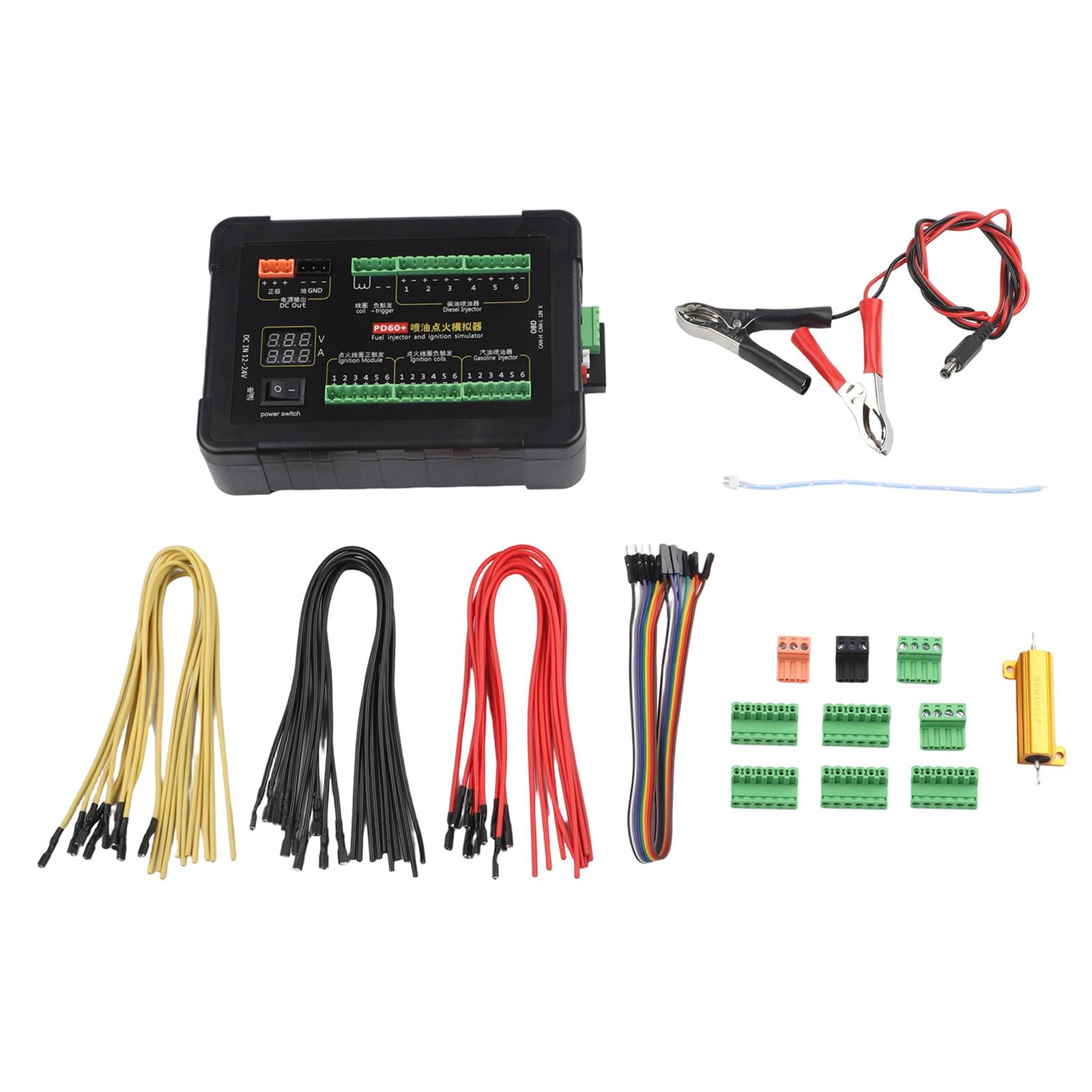 Auto Repair Shop Diagnostics - PD60 Car Computer Tester Fuel Injector