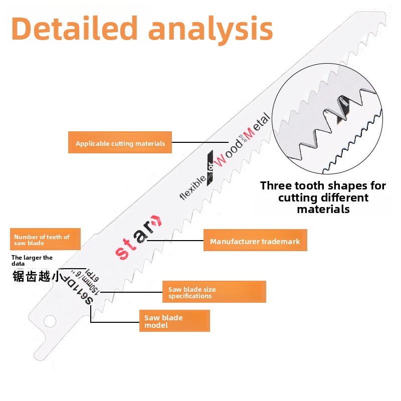 Long Reciprocating Saw Blades  - Metal Saw Reciprocating ulasan dan harga