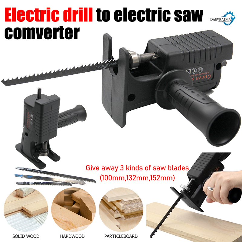 Handheld Saw Adapter Electric  - Metal Saw Reciprocating ulasan dan harga