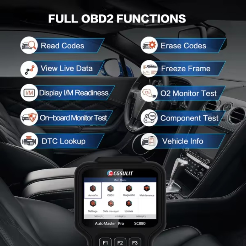 SC880 Full System Diagnostic T - Auto Repair Shop Diagnostics ulasan dan harga