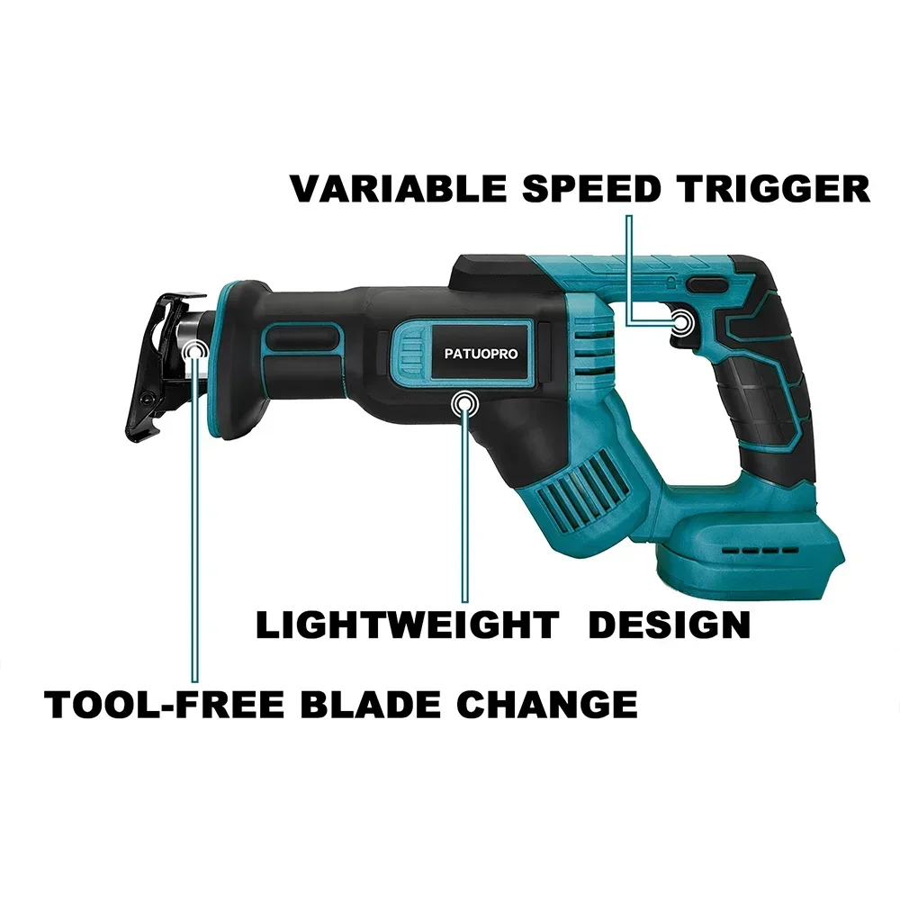 18V Cordless Electric Reciproc - Metal Saw Reciprocating ulasan dan harga