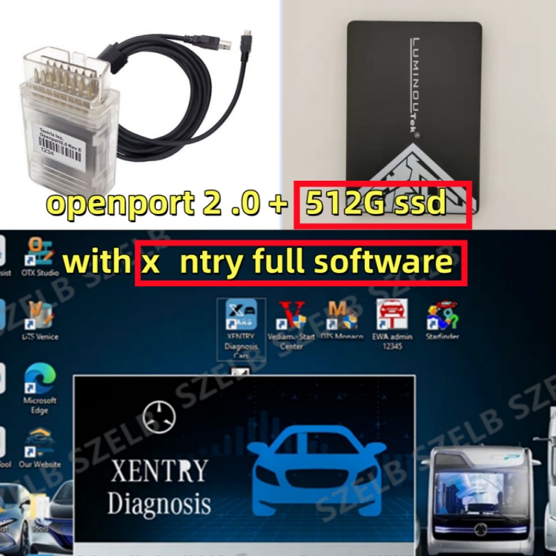Xentry newest full diagnostic  - Auto Repair Shop Diagnostics ulasan dan harga