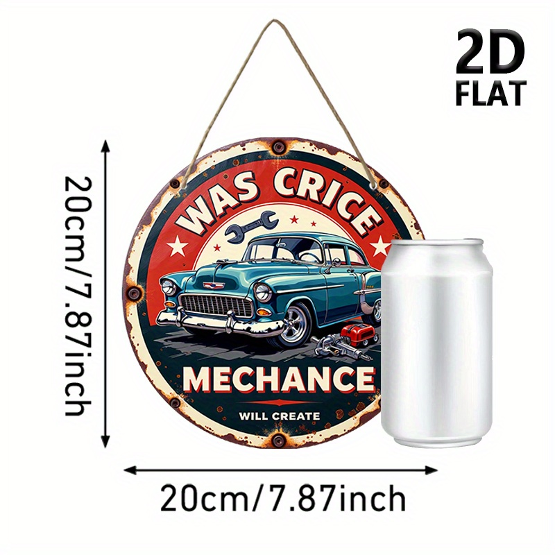 2D plane, retro auto repair sh - Auto Repair Shop Logo ulasan dan harga