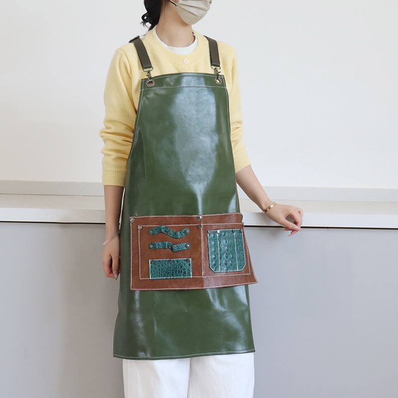pu leather apron custom logo w - Auto Repair Shop Logo ulasan dan harga