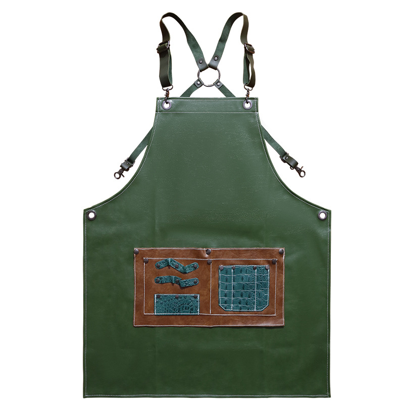 pu leather apron custom logo w - Auto Repair Shop Logo ulasan dan harga