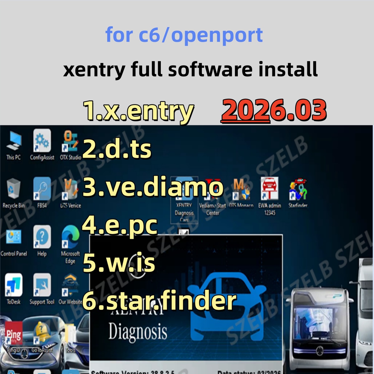 2023.09 and Newest 2026.03 xen - Auto Repair Shop Diagnostics ulasan dan harga