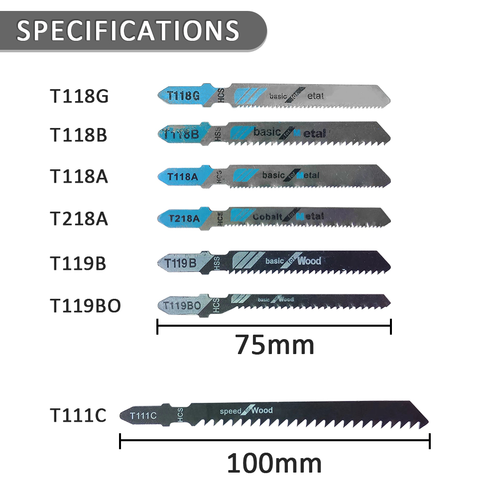 35-Piece Jigsaw Blade Set, Mix - Metal Saw Reciprocating ulasan dan harga